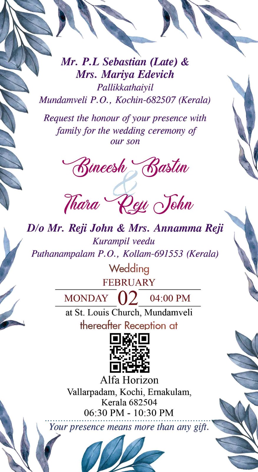 wedding card
