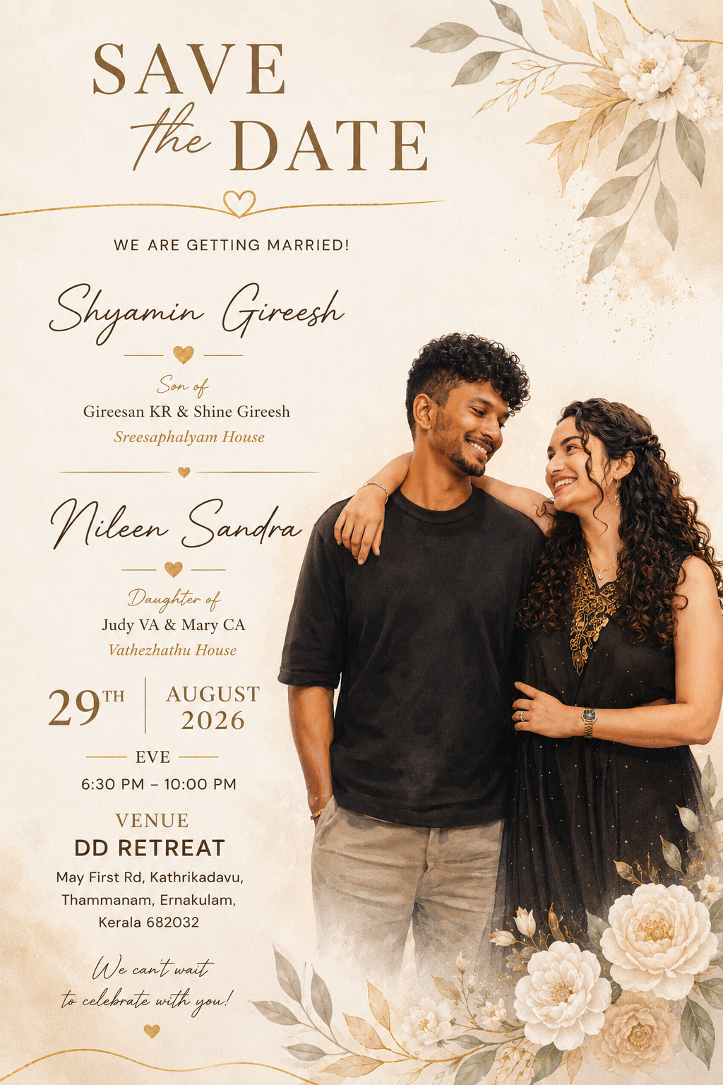 wedding card