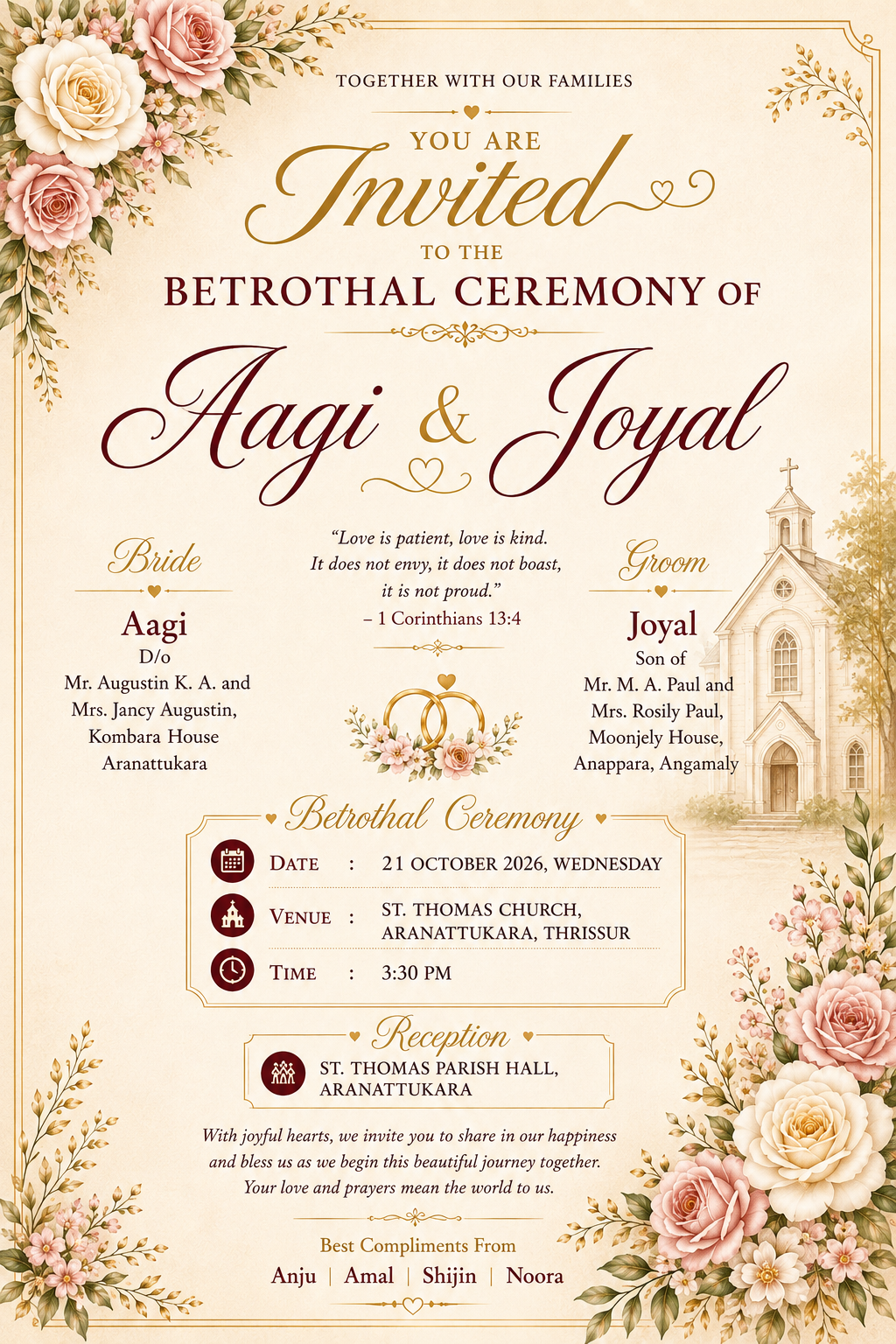 wedding card